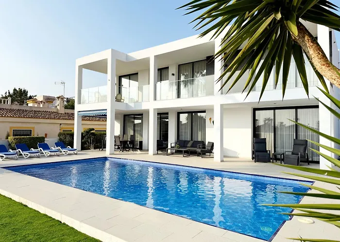 Luxury Villa With Large Swimming Pool And Outdoor Area
